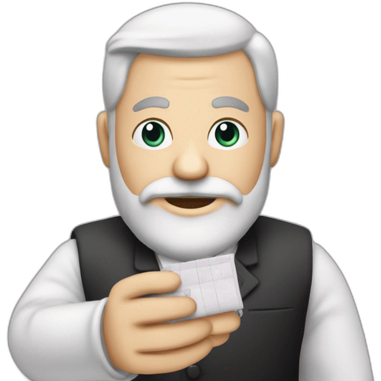 Mensch mit stock in der hand emoji