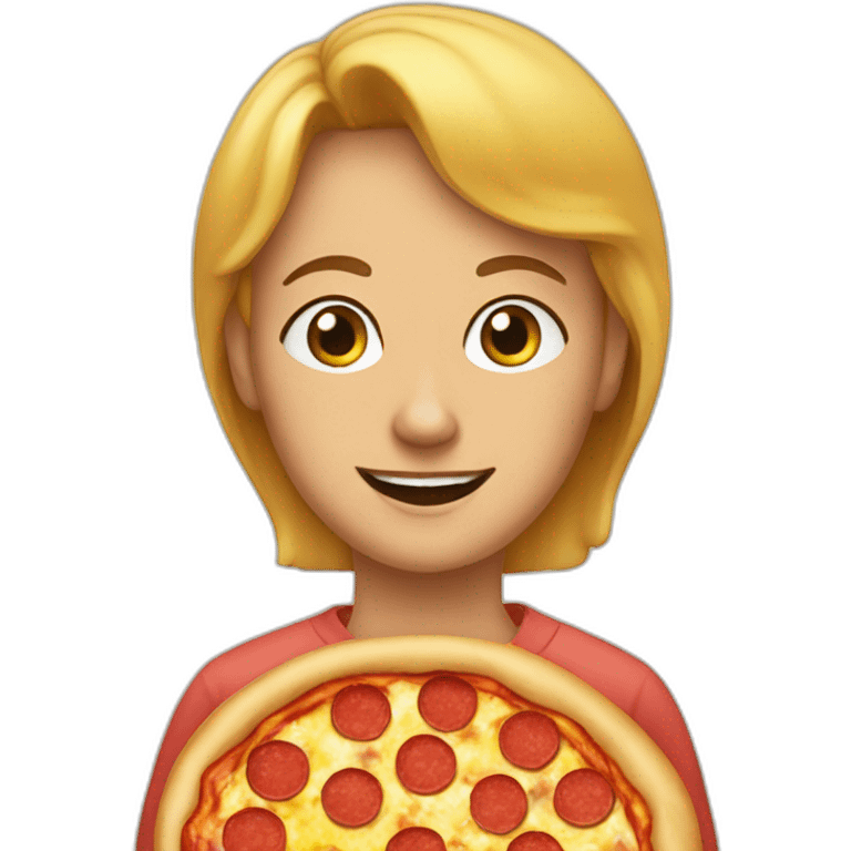 La pizza della mama emoji