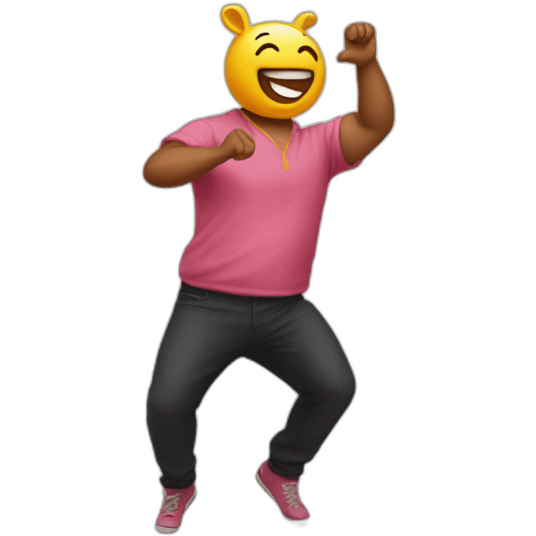 Cerdo bailando emoji