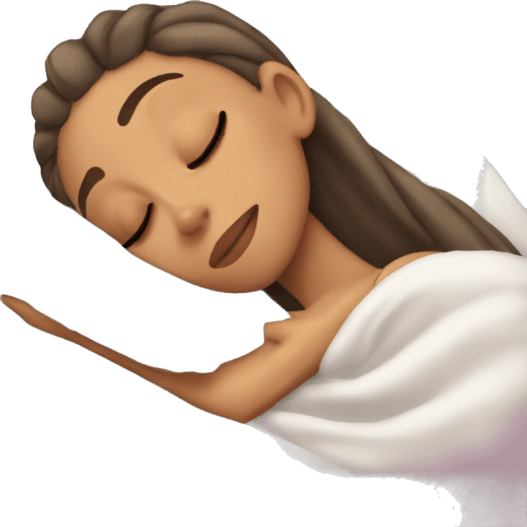 Ariana Grande sleeping emoji