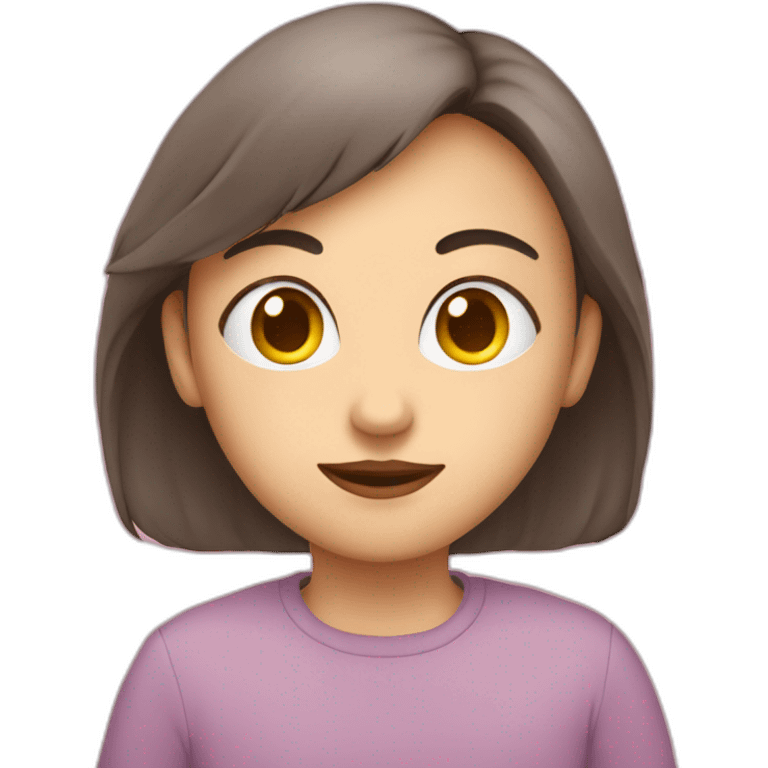 Personne avec des cœurs dans les yeux emoji