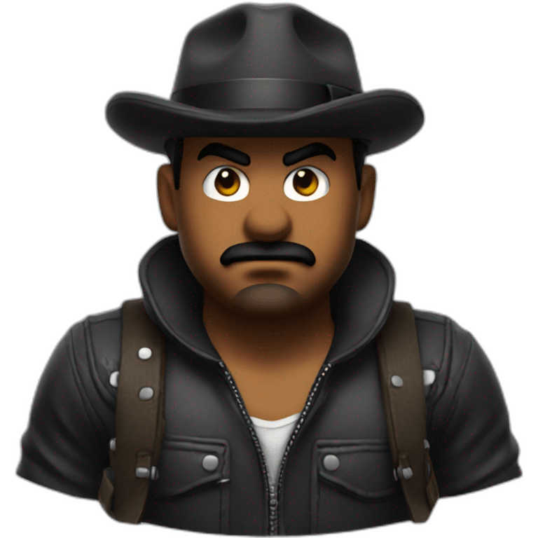 Gangster mario emoji