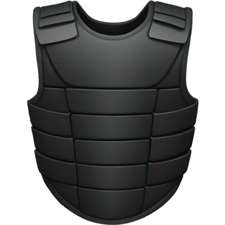 black body armor emoji