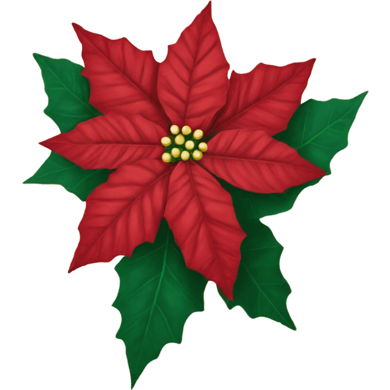 Poinsettia emoji