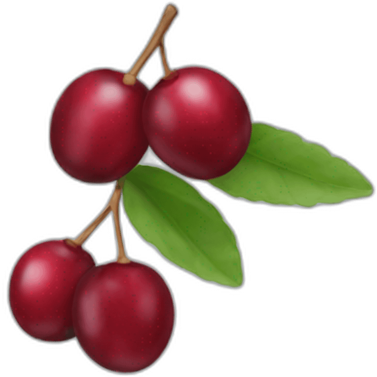 Cranberry emoji