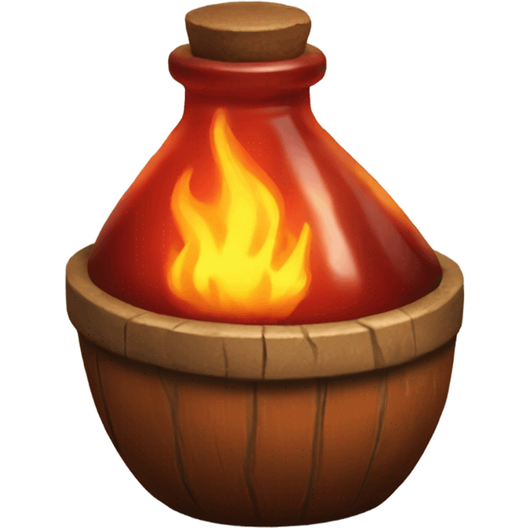 Fire potion emoji