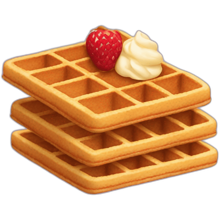 Waffle emoji