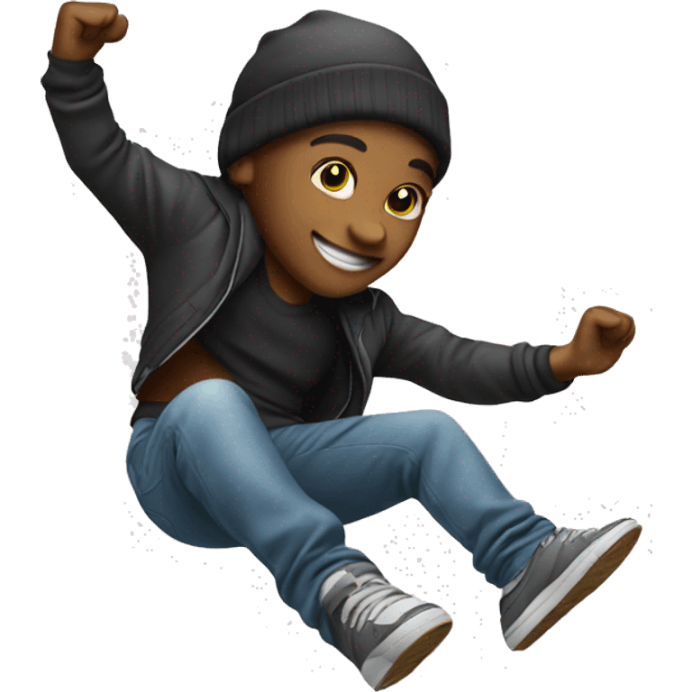 a break dancer emoji