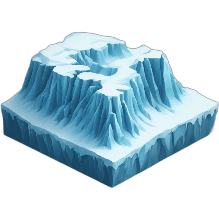 glacier emoji