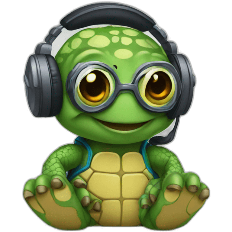 Dj Turtle emoji