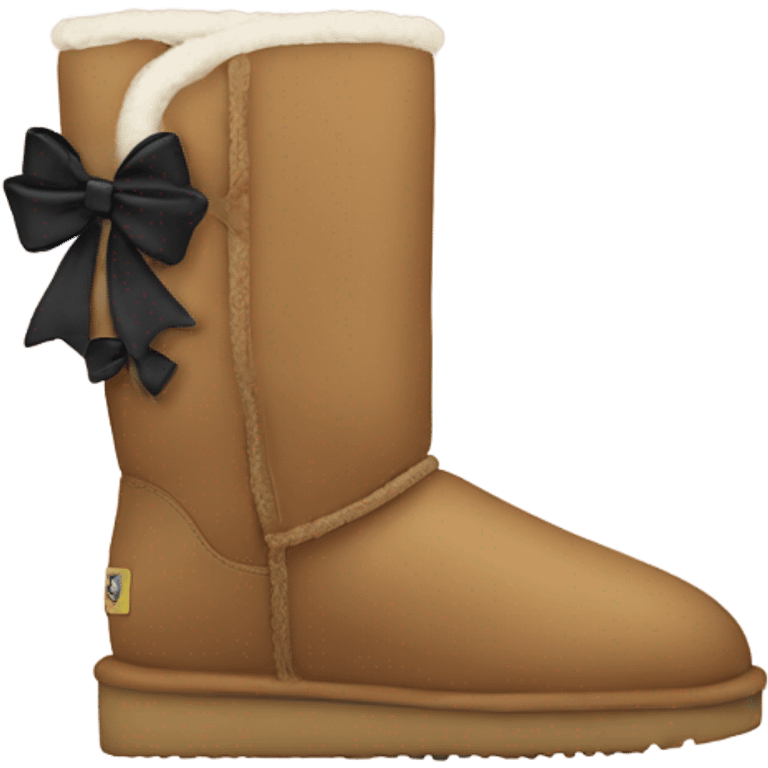 Uggs with bows emoji