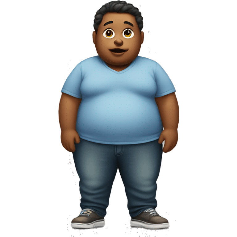 Fat boy emoji