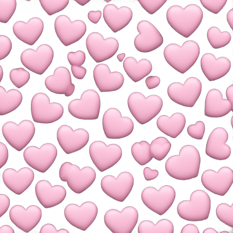 Light pink heart  emoji