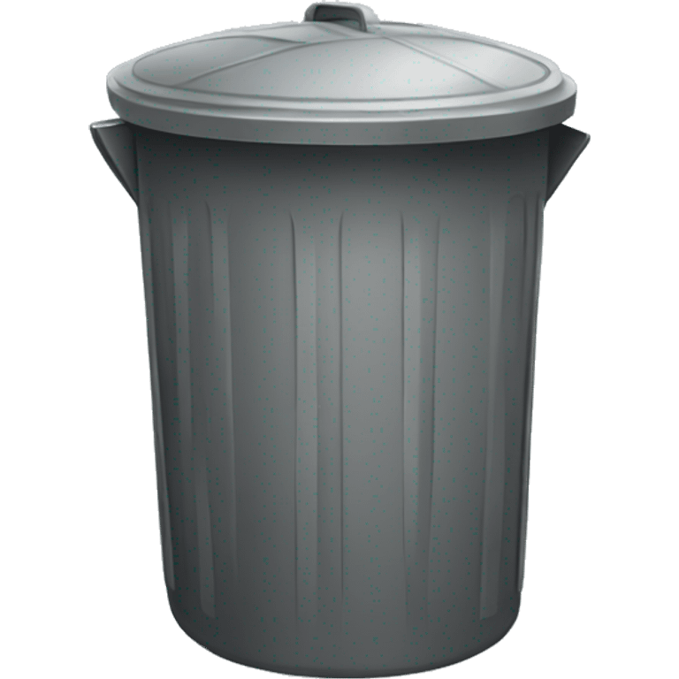 Trash can emoji