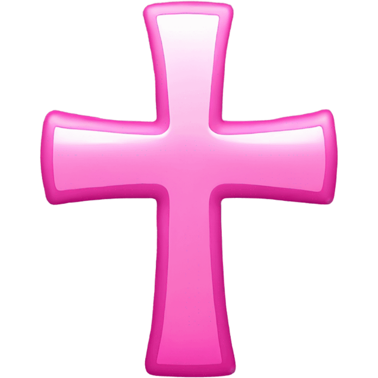 pink cross emoji