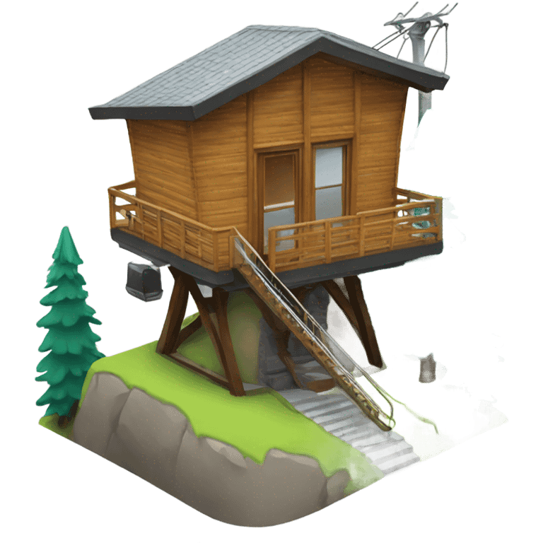 Ski lift cabin emoji