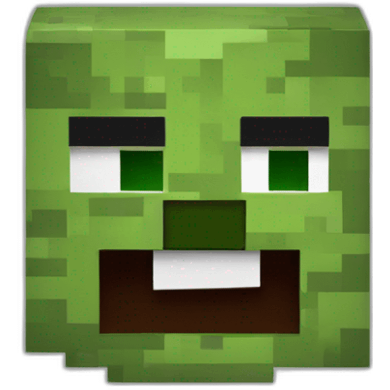 Zombie minecraft emoji