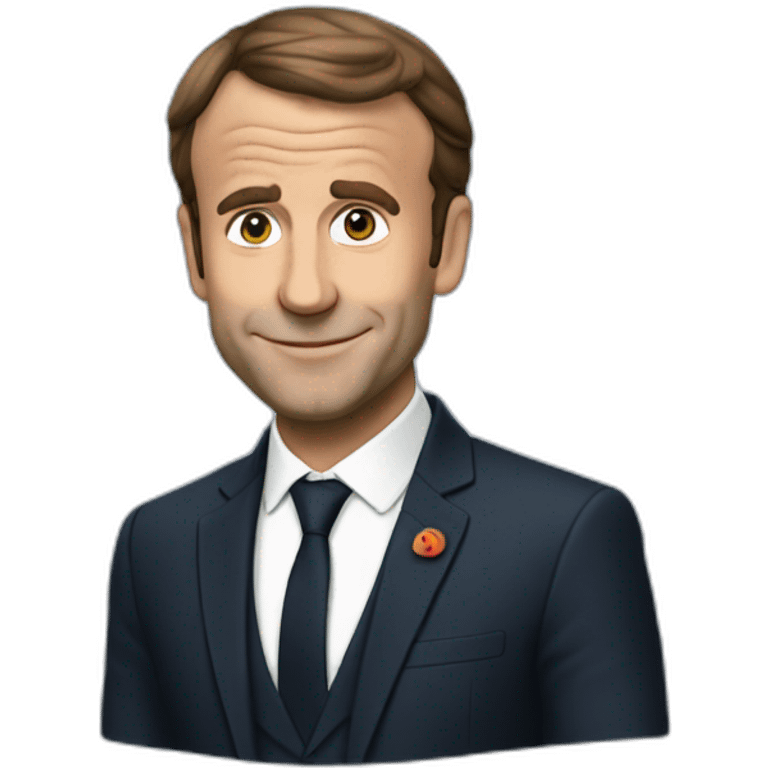 Macron said yes emoji