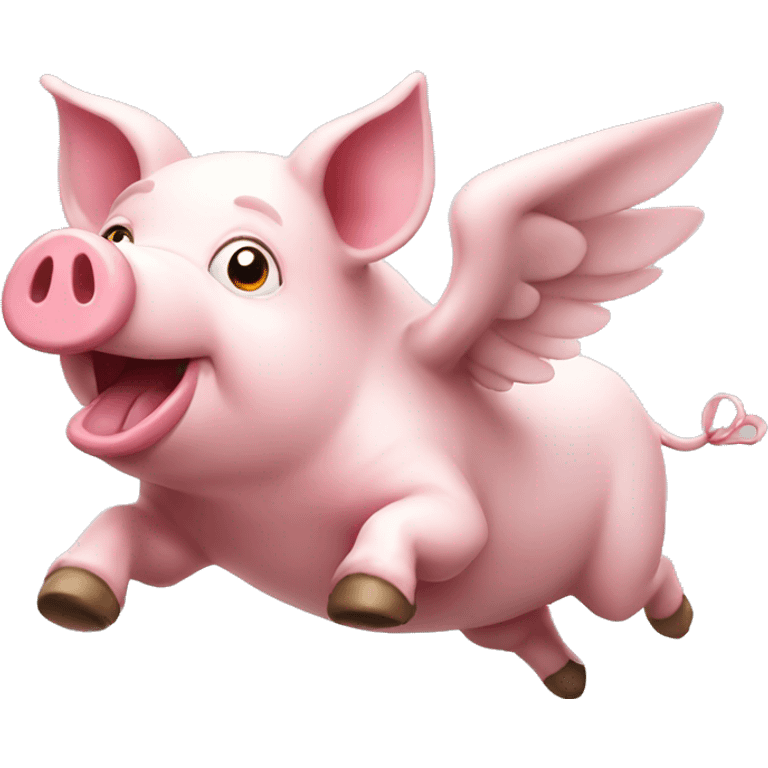 flying pig emoji