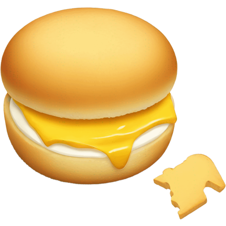 chicken egg and cheese biscuit emoji