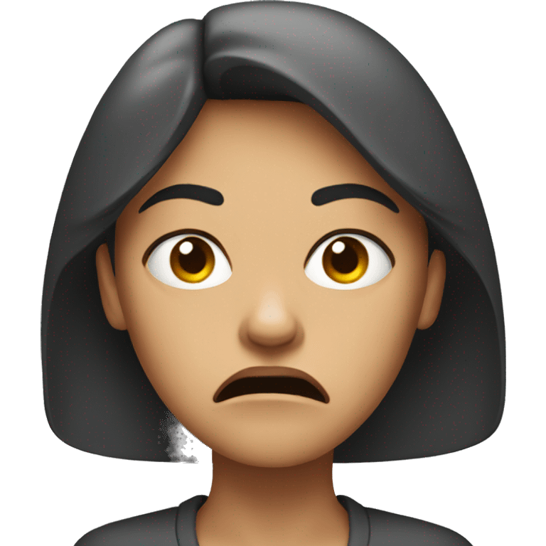 Angry woman emoji