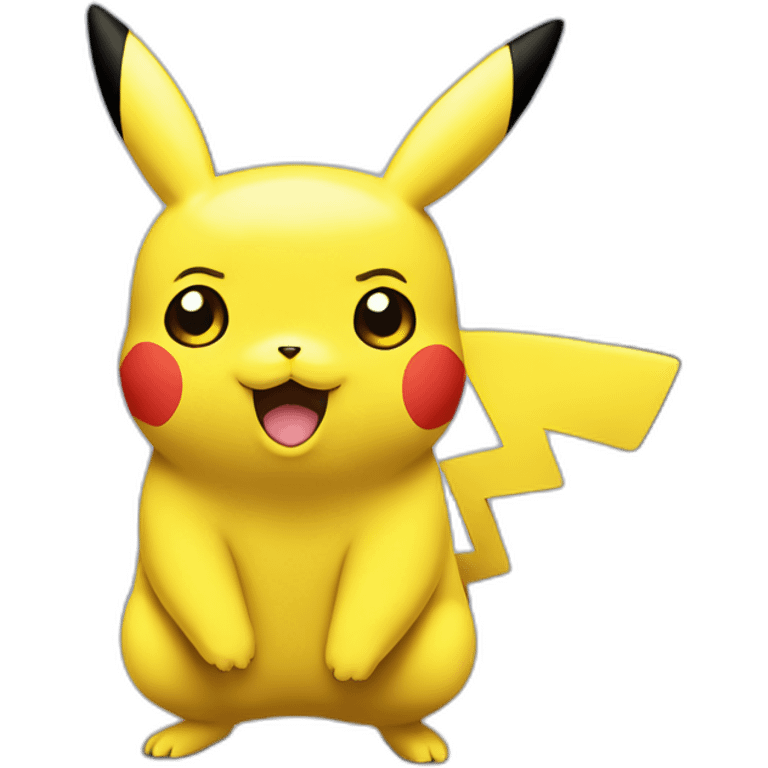 pikachu are going to forest emoji