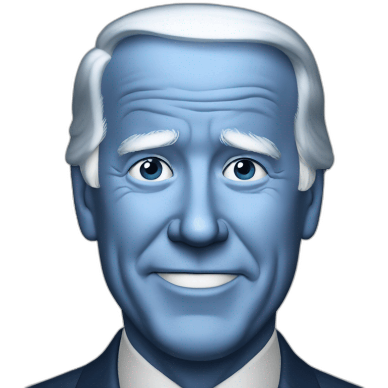 trump love biden emoji