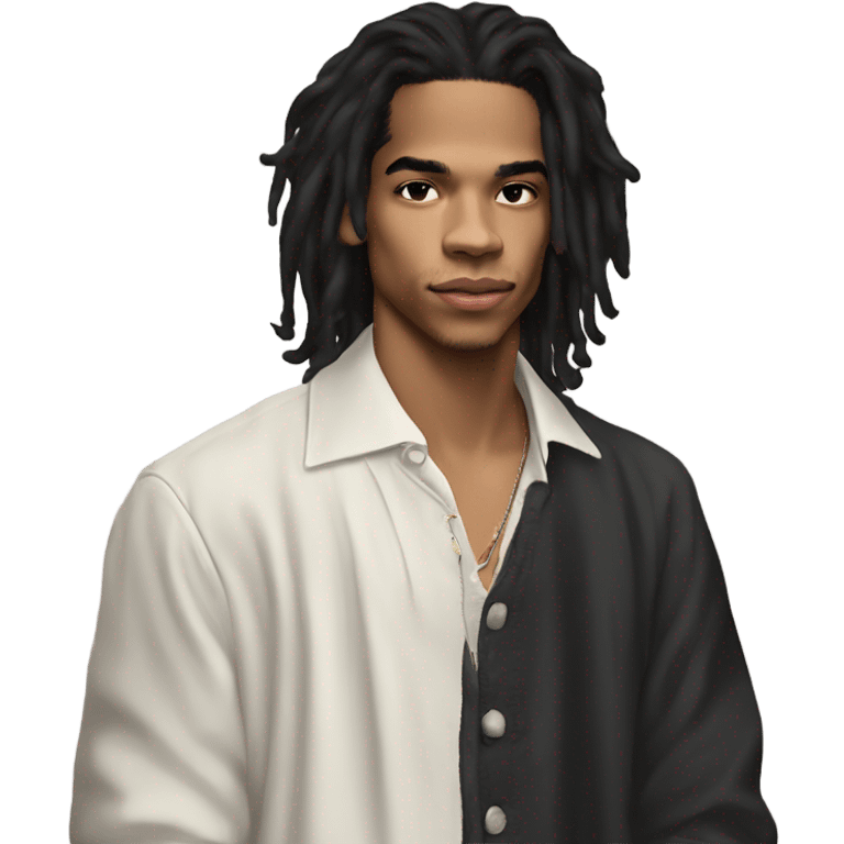 luka sabbat husband long hair, nice outfit  emoji