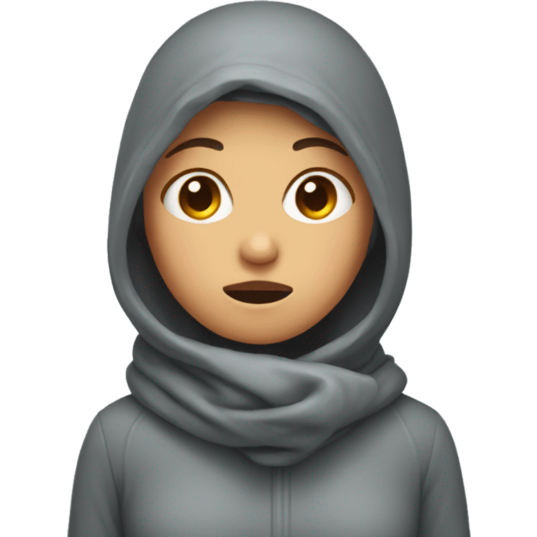 girl getting cold  emoji