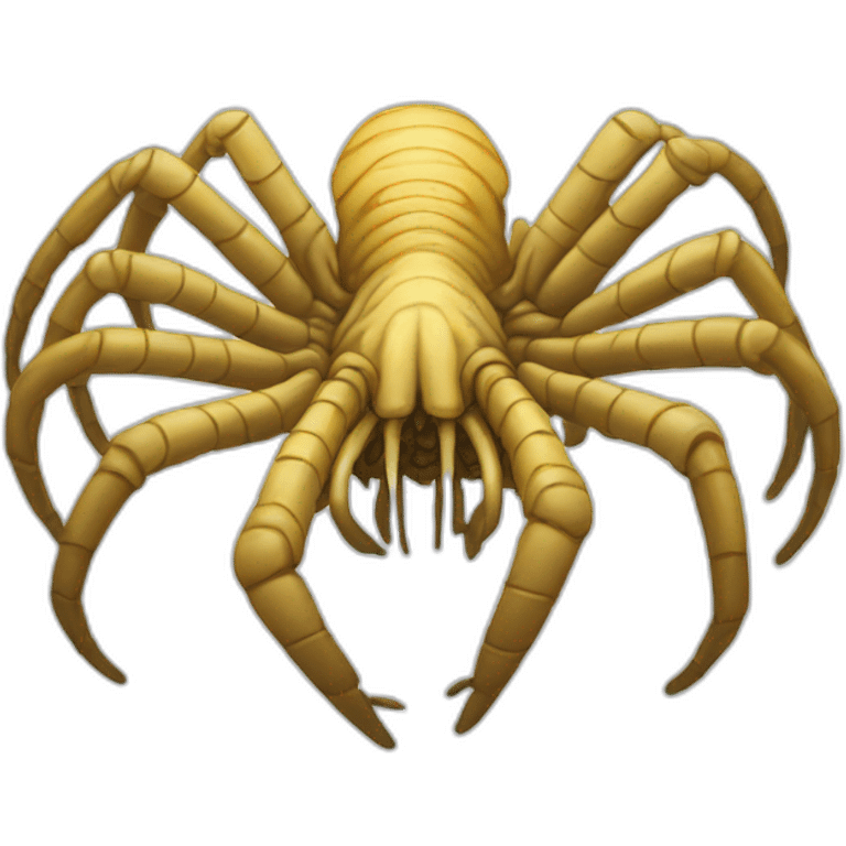 alien facehugger emoji