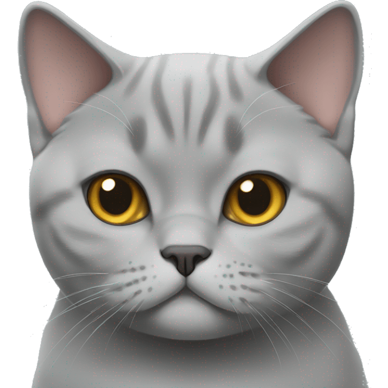 British shorthair cat emoji