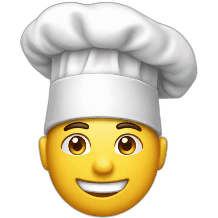 chef toque emoji