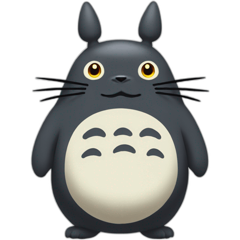 Dark totoro emoji