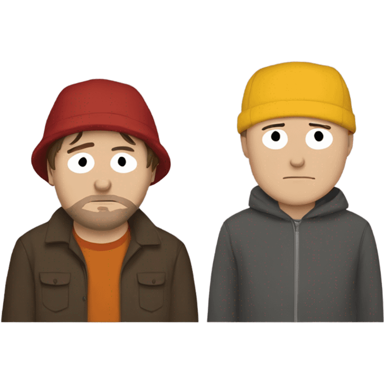 Cartman and Kenny  emoji