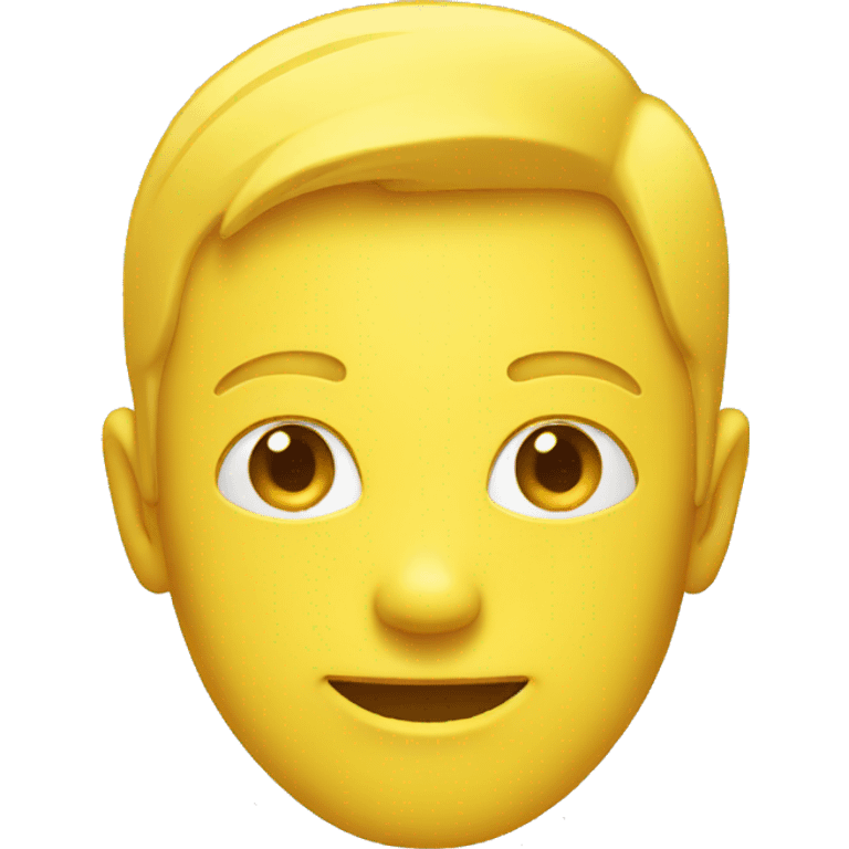 blank yellow emoji face emoji