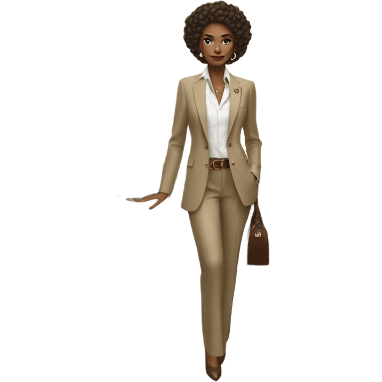 Ralph Lauren woman working  emoji