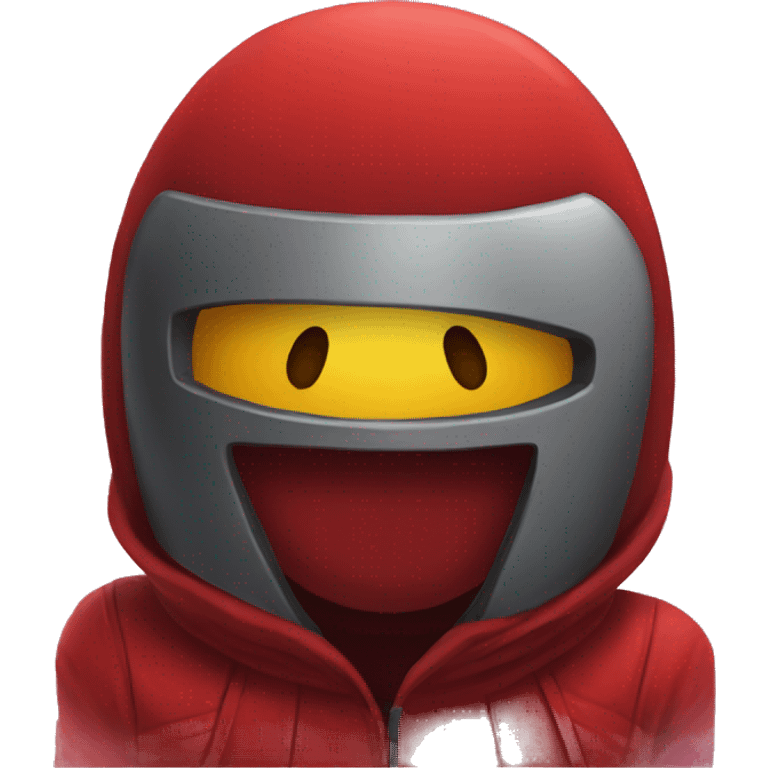 among us red spacial costume emoji