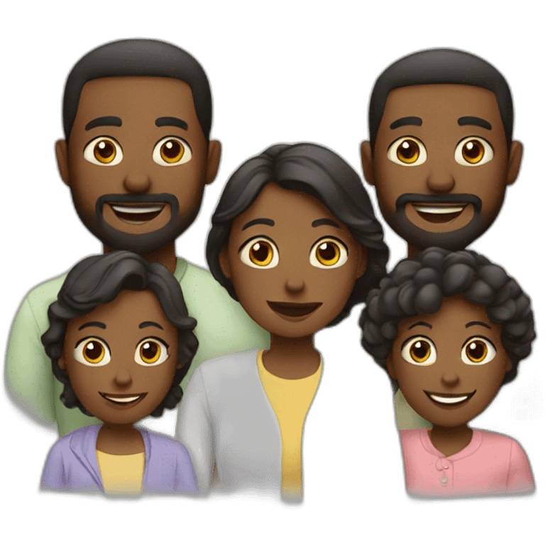 Famille  emoji