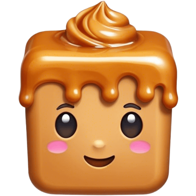 salted caramel candy emoji