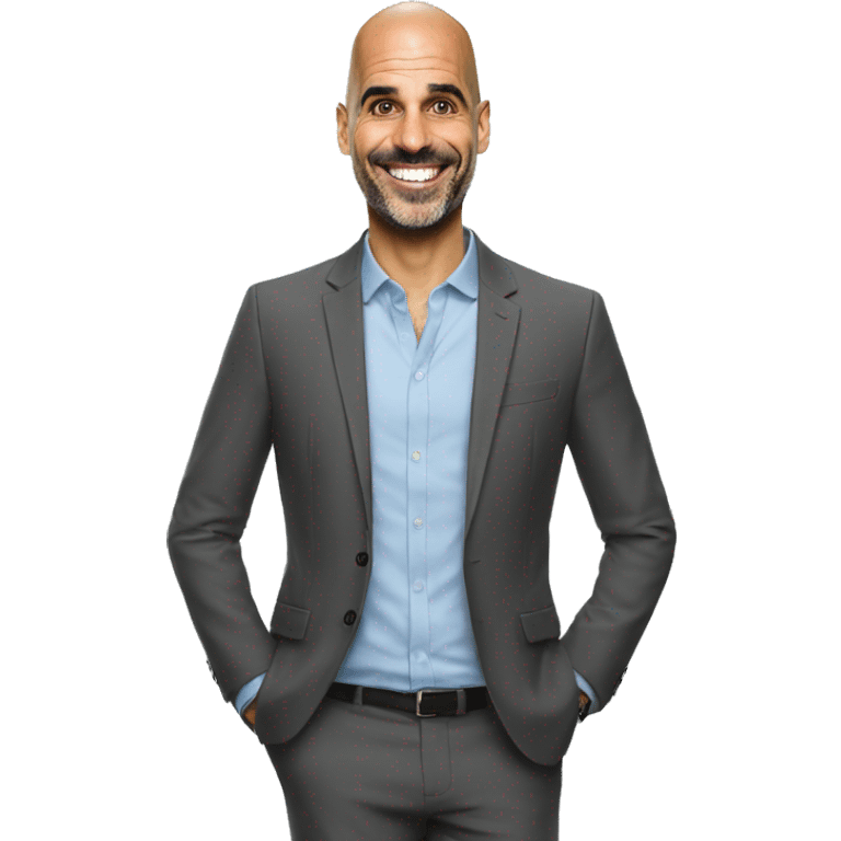 pep guardiola feliz emoji