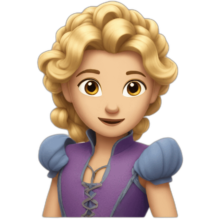 Raiponce emoji