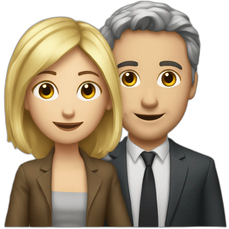 Loan Quer et Anaïs Boucard emoji