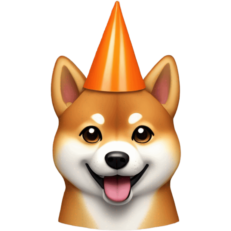 Birthday Shiba Inu emoji