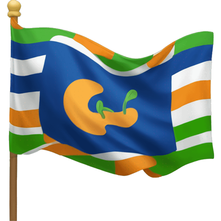 Floptropica flag emoji