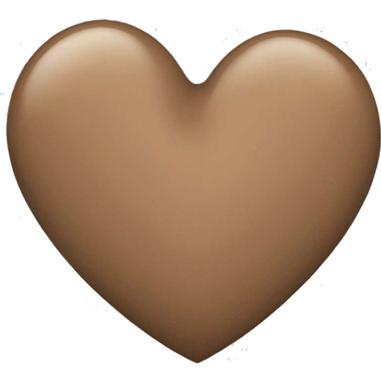 dark tan heart emoji