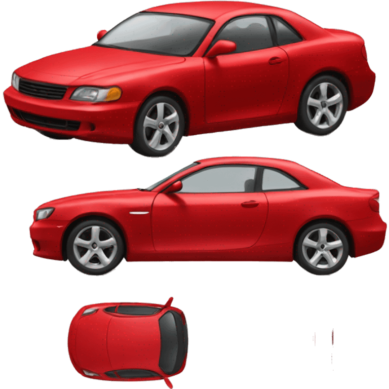 RED CAR  emoji