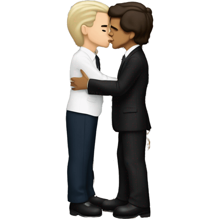 Harry styles kissing Obama emoji