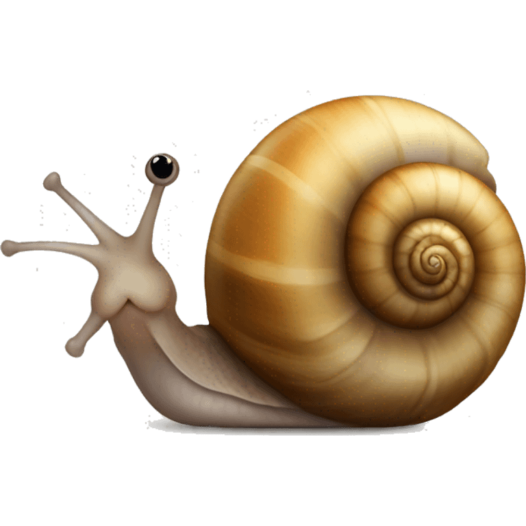 Snail with a woman’s face  emoji