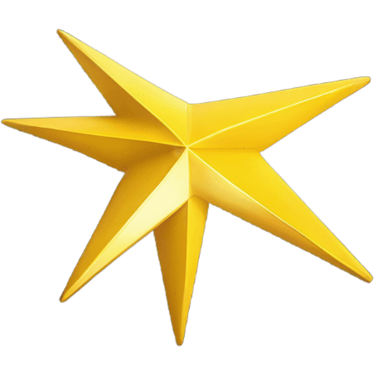 yellow sphere with a star in the middle emoji