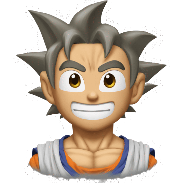 Goku from dragon ball Z emoji